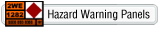 Hazard warning panel