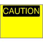 caution