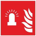 Fire alarm flashing light 