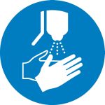 Disinfect your hands 