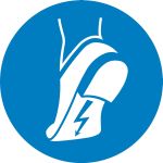 use footwear with anti-static or anti-spark features 