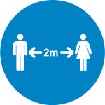 Please keep 2 metres apart at all times