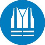 Wear high visibility clothing
