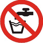 Not drinking water