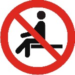 No sitting