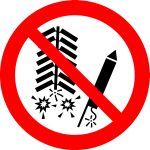 Do not set off fireworks 