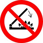 Do not shut lid when burners are operating 
