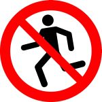 No running 