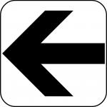 left arrow