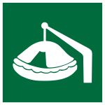 Davit-launched liferaft 