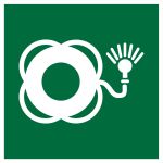 Lifebuoy with light 