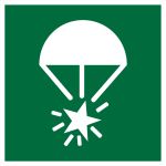 Rocket parachute flare 