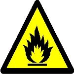 Danger highly flammable