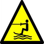 Hüten Sie sich vor Wasser Skigebiet