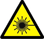 Rayonnement laser signe