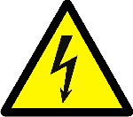 Warning electricity