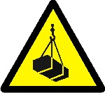 Danger overhead load