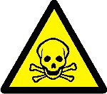 Warning toxic material