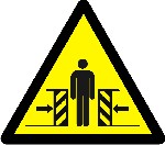 Danger of crushing