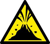 Active volcano zone 