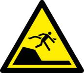 sudden drop in swimming pool 