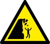 unstable cliff 